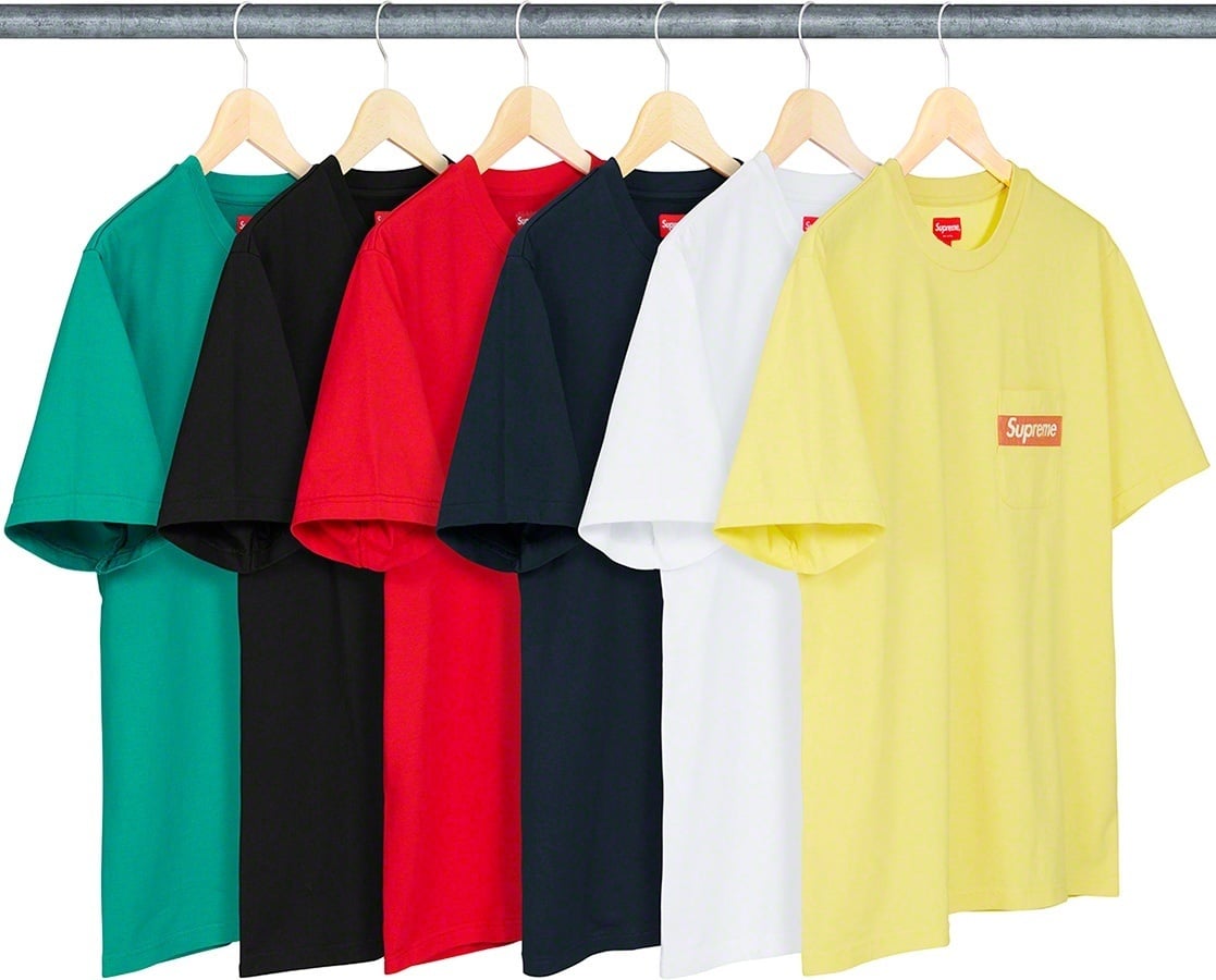 Mesh Stripe Pocket Tee